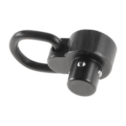 Anello attacco cinghia ANGOLATO LOW PROFILE in acciaio - PTS