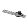 Anello attacco cinghia PUSH QD TRIANGOLARE in acciaio - Clawgear Arms