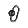 PUSH QD 1-inch Steel Sling Mount Ring - PTS