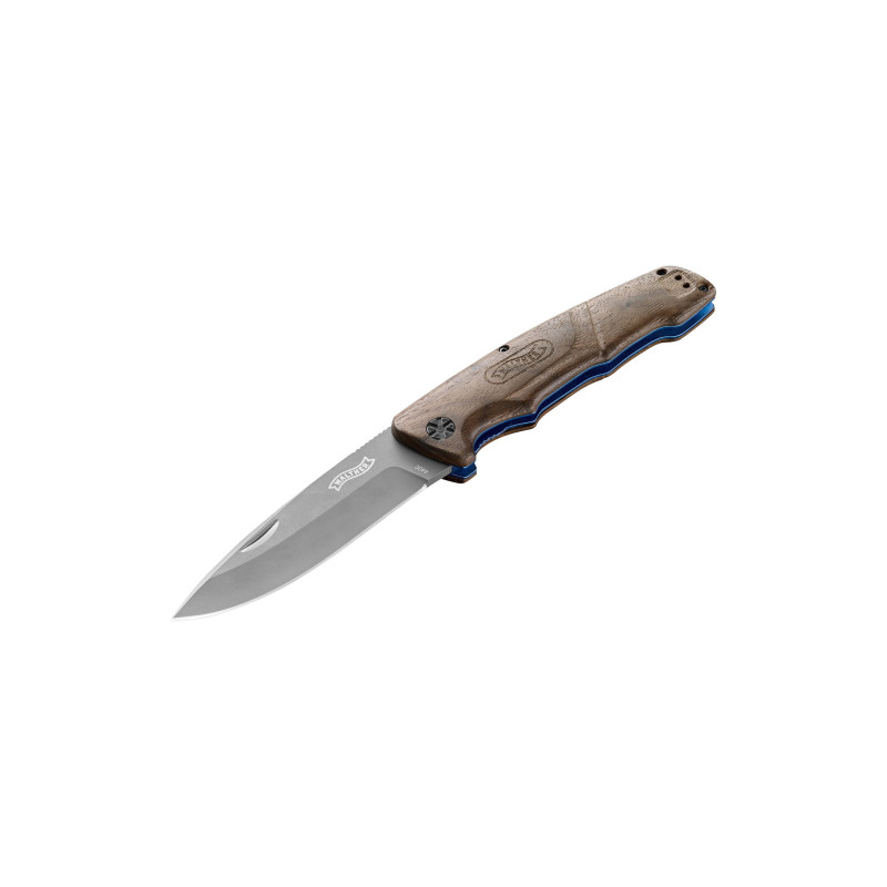 Coltello pieghevole BLUE WOOD 7  - WALTHER