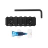 Slitta PICATINNY LINK 6 slot attacco M-LOK e KeyMod - Strike Industries®