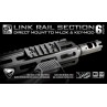Slitta PICATINNY LINK 6 slot attacco M-LOK e KeyMod - Strike Industries®