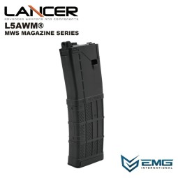 35bb Green Gas Magazine LANCER L5AWM® V2 for Marui MWS - Angry Gun