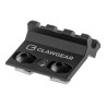 45 Degree Angled Picatinny Rail with M-LOK Mount - Clawgear Arms