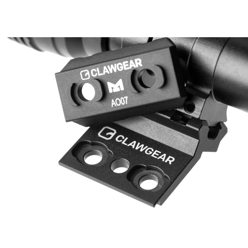 Slitta picatinny INCLINATA 45 gradi attacco M-LOK - Clawgear Arms