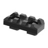 PICATINNY Rail 3 SLOT M-LOK Mount - Clawgear Arms