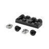 PICATINNY Rail 3 SLOT M-LOK Mount - Clawgear Arms