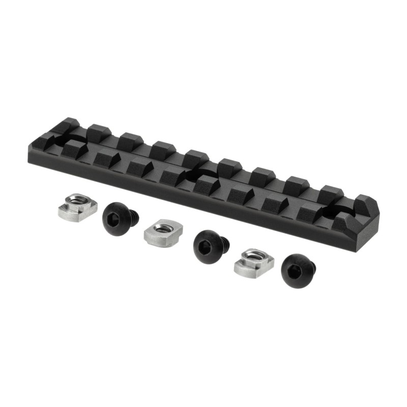 Slitta PICATINNY 9 SLOT attacco M-LOK - Clawgear Arms