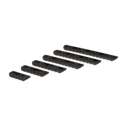 SET 6 slitte PICATINNY misure varie attacco M-LOK e KeyMod - MP