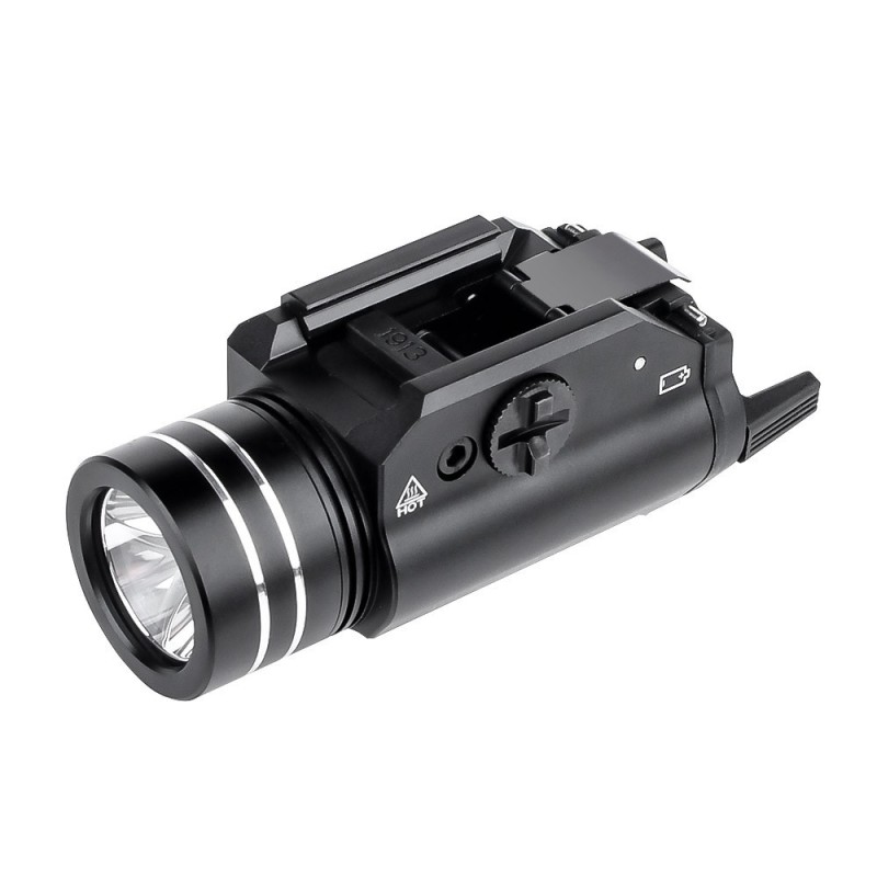 Torcia pistola stile TLR 1H attacco ris - WADSN