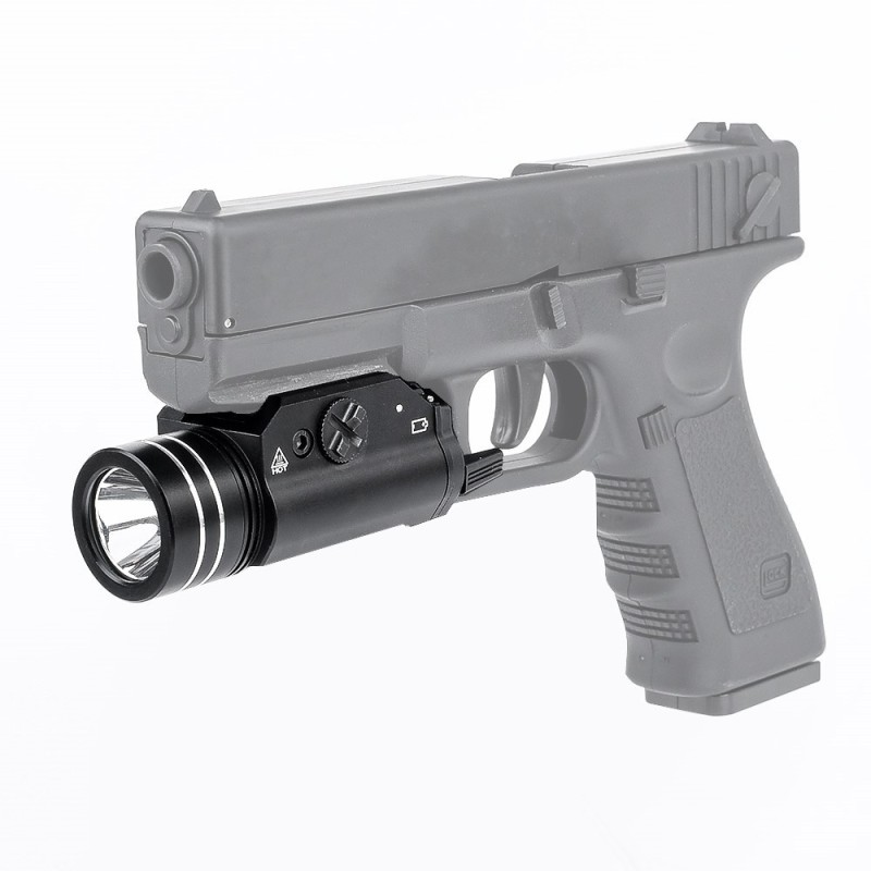 Torcia pistola stile TLR 1H attacco ris - WADSN
