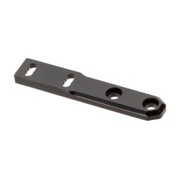 Supporto Torcia WADSN Arisaka Style Inline M-LOK/KeyMod - Nero/Coyote