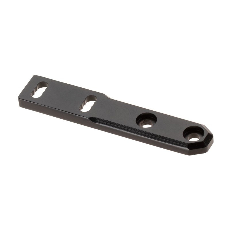 Supporto Torcia WADSN Arisaka Style Inline M-LOK/KeyMod - Nero/Coyote