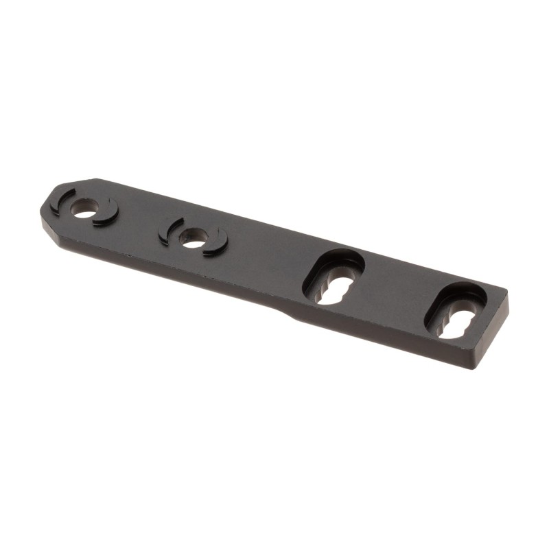 Supporto Torcia WADSN Arisaka Style Inline M-LOK/KeyMod - Nero/Coyote