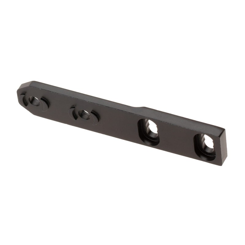 Supporto Torcia WADSN Arisaka Style Inline M-LOK/KeyMod - Nero/Coyote