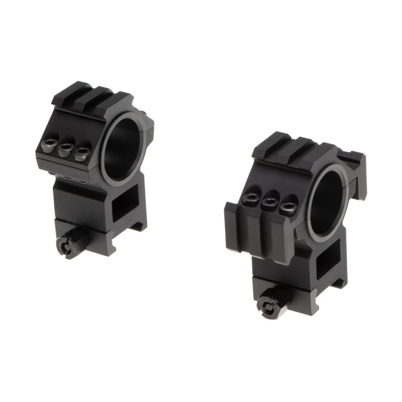 TRI-SIDE Scope Rings for 25.4 and 30mm RIS Mount - AIM-O