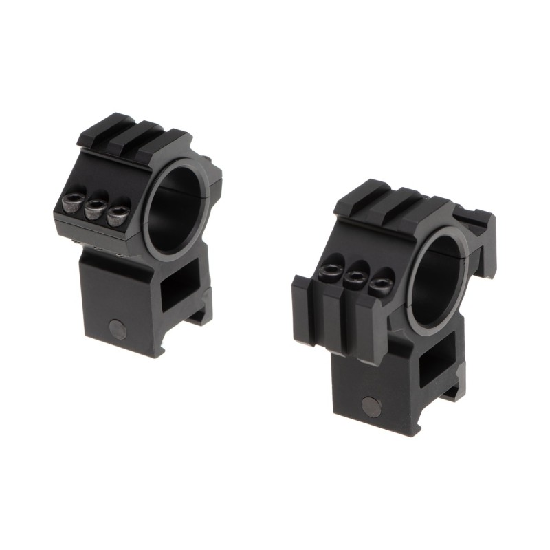 TRI-SIDE Scope Rings for 25.4 and 30mm RIS Mount - AIM-O