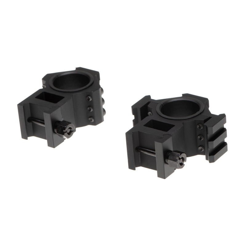 TRI-SIDE Scope Rings for 25.4 and 30mm RIS Mount - AIM-O