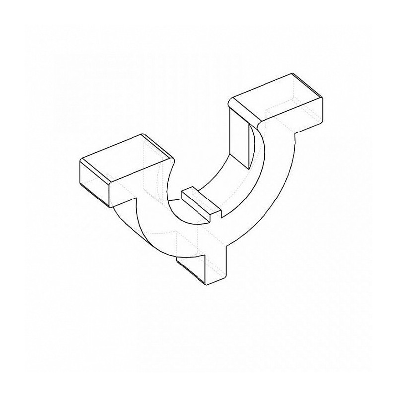 Blocca canna C CLIP per T hop serie M60 e M249 minimi - Retro Arms