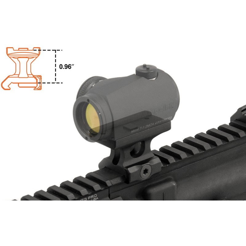 Rialzo MOUNT per AIMPOINT T1 Absolute Co-Witness - Leapers®