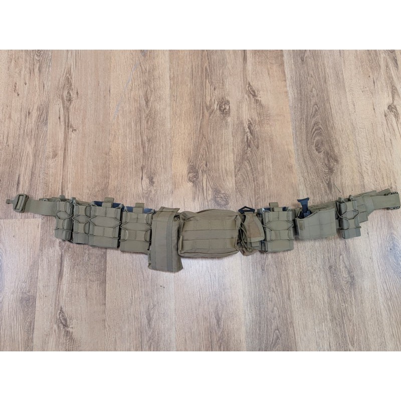 PLB BELT complete - COYOTE - WARRIOR ASSAULT SYSTEM - USED