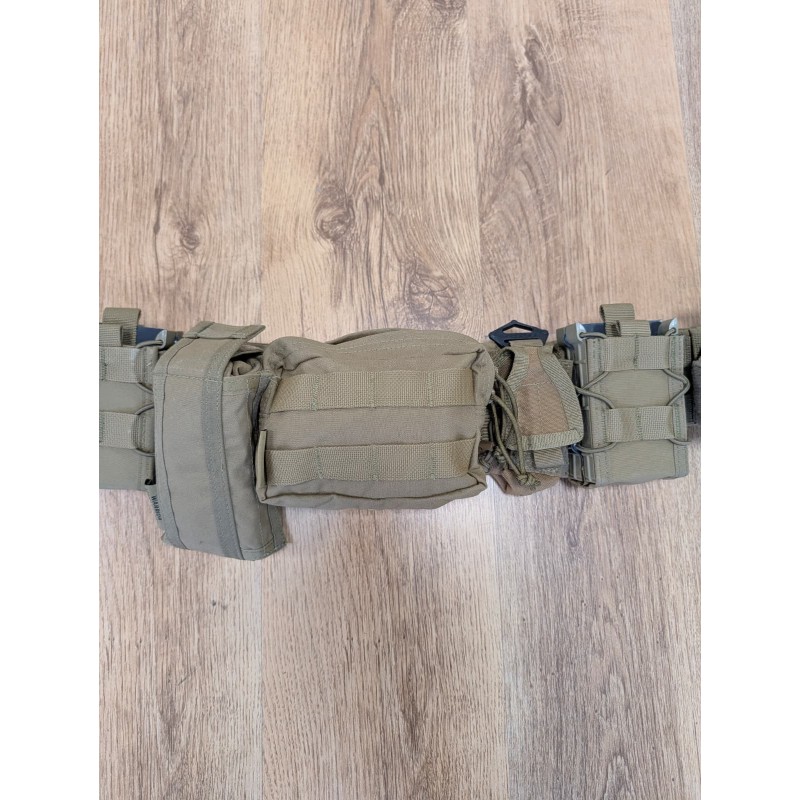 PLB BELT complete - COYOTE - WARRIOR ASSAULT SYSTEM - USED