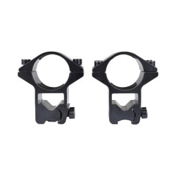 Anelli Alti JS per Slitta 11mm (Carabina) - Tubo 25mm (1")
