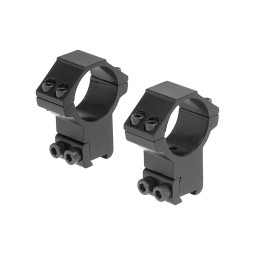Coppia di anelli ALTI per tubo 30mm attacco slitta 11mm - Leapers®
