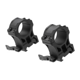 Coppia di anelli QD ALTI per tubo 25.4mm attacco slitta 20mm - Leapers®