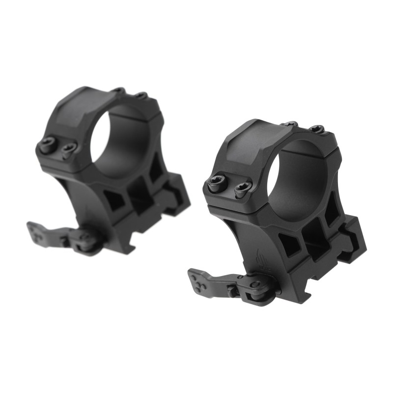 Coppia di anelli QD ALTI per tubo 25.4mm attacco slitta 20mm - Leapers®