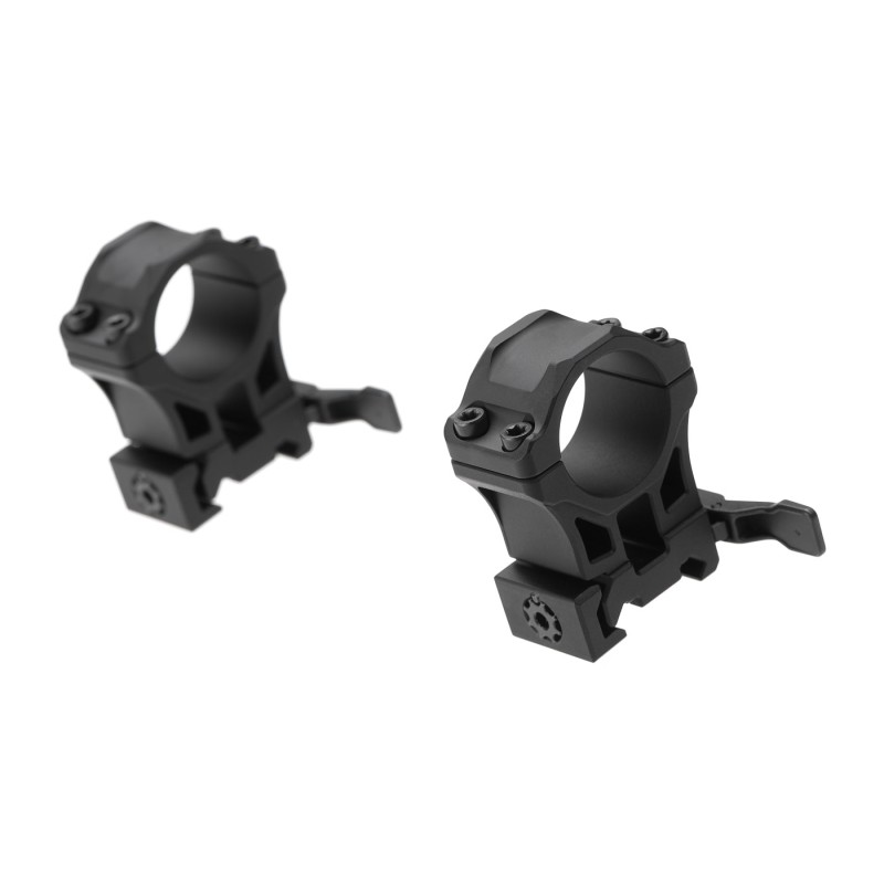 Coppia di anelli QD ALTI per tubo 25.4mm attacco slitta 20mm - Leapers®