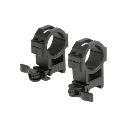 Pair of QD HIGH Rings for 30mm Tube, 20mm Rail Mount - Leapers®