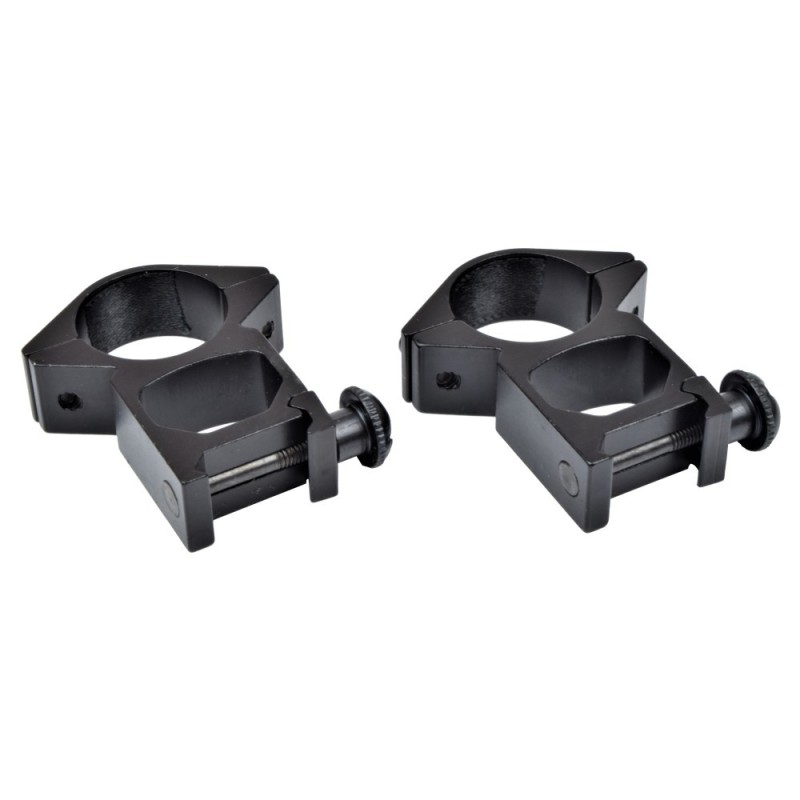 Pair of HIGH Profile Rings for 25mm Tube 20mm RIS Mount - JS