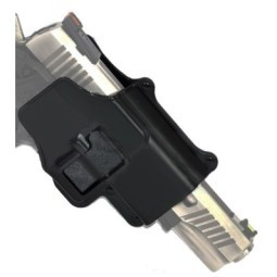HI-CAPA SERIES RIGID HOLSTER - BLACK - FMA