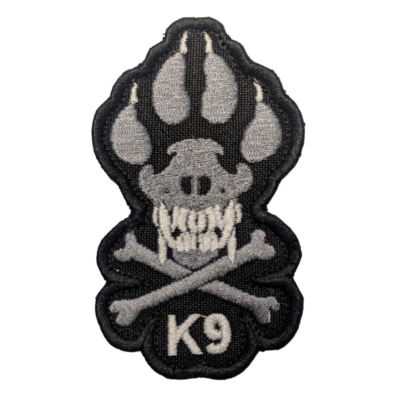 Patch ricamata K9 IMPRONTA - PATCH NOW!