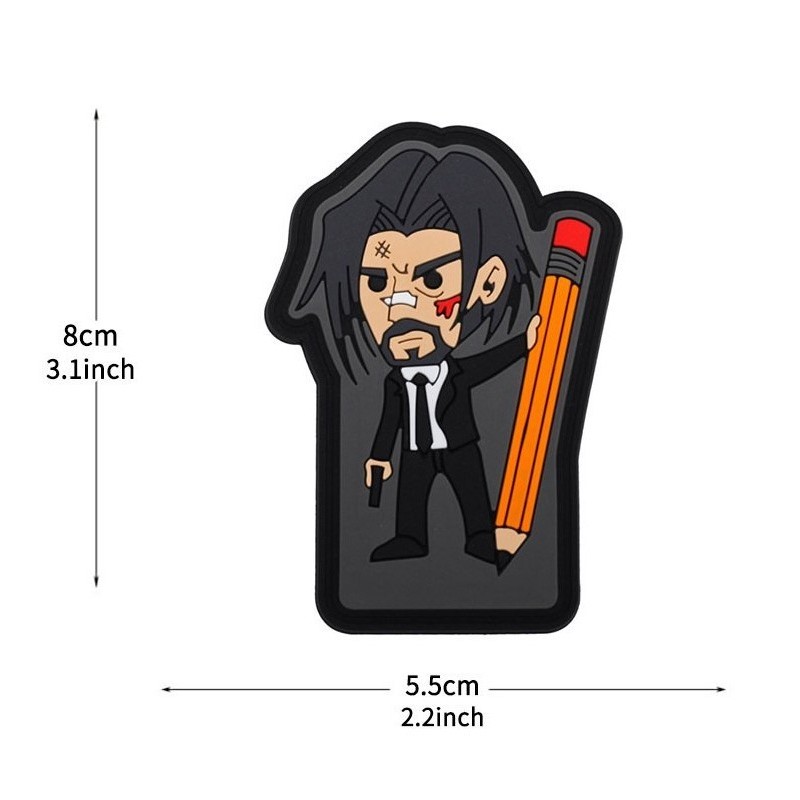Patch in PVC JOHN WICK MATITA  - DELTA ARMORY