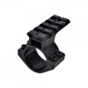 Slitta ris con attacco su tubo 25mm - JS