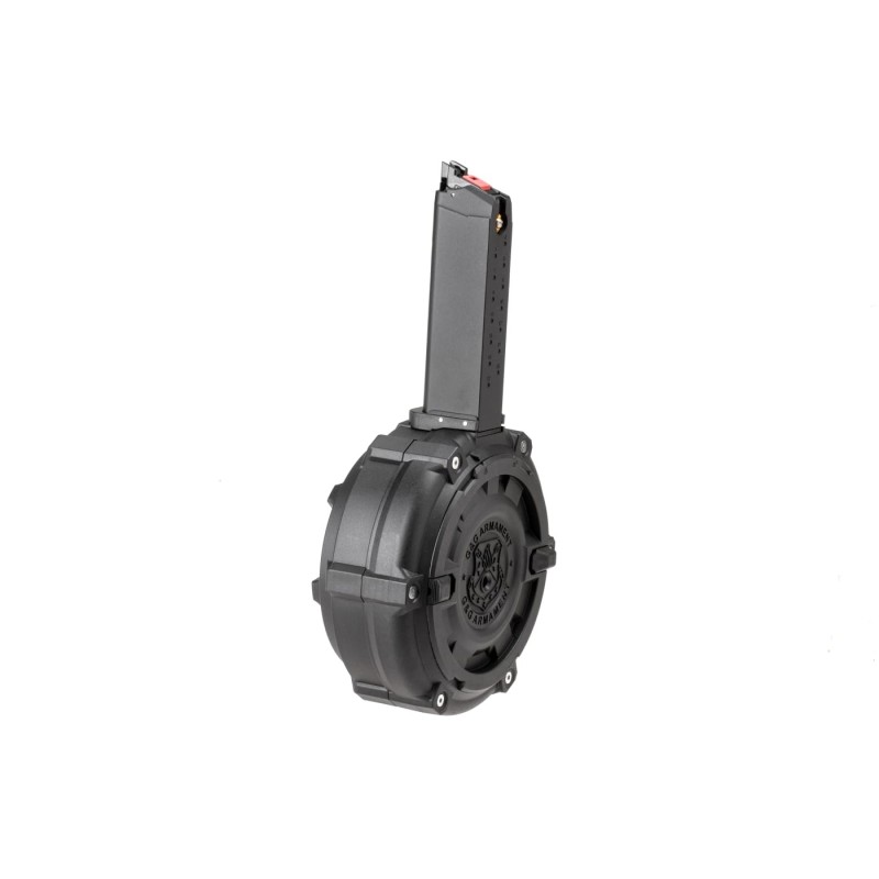 SMC 9 300bb Green Gas Drum Magazine for GTP 9 and SMC 9 - G&G