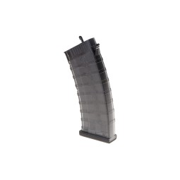 Caricatore G&G RK74 Mid-Cap - 115bb (Follower Esteso - Trasparente/Opaco)