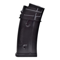 Caricatore D-Boys G36 Polimero Nero - 140bb (Mid-Cap / Golden Bow)