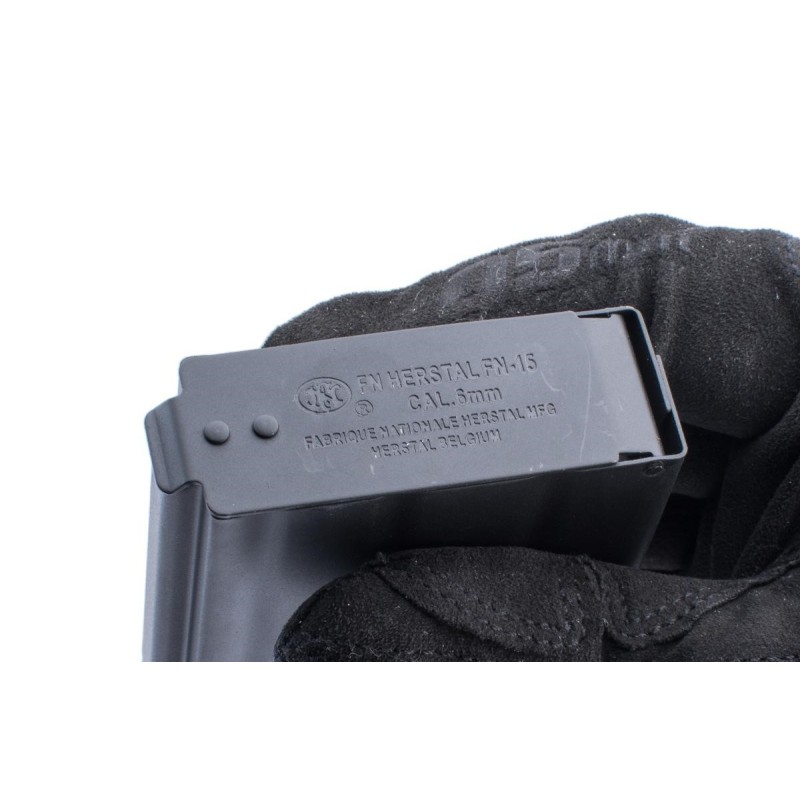 Caricatore MAGGIORATO con CORDICELLA FN® 350bb per AR15 - Cybergun