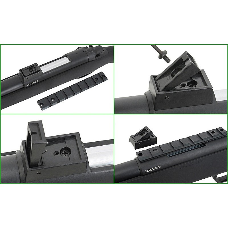BAR-10 Spring Rifle with Rail - JG Works