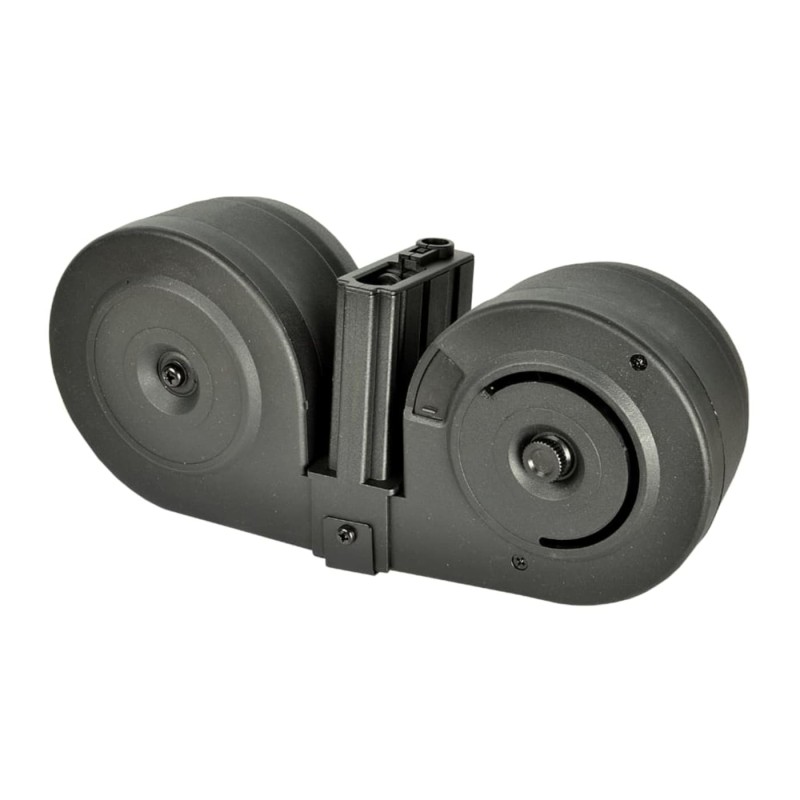 2000bb Electric DRUM Magazine for AR15 series - SRC-Pirate Arms