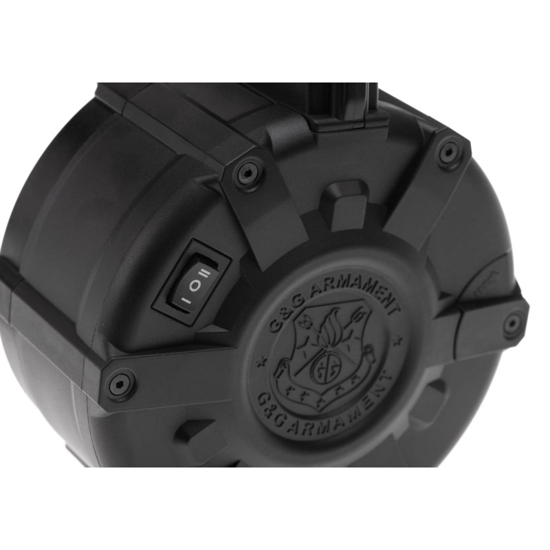 G&G Auto-Winding Drum Magazine 2300bb for AR15 Series