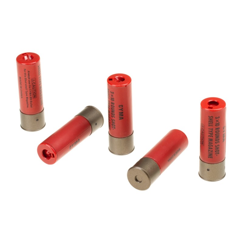 Confezione da 6 Cartucce CM350 per shotgun 30bb - CYMA