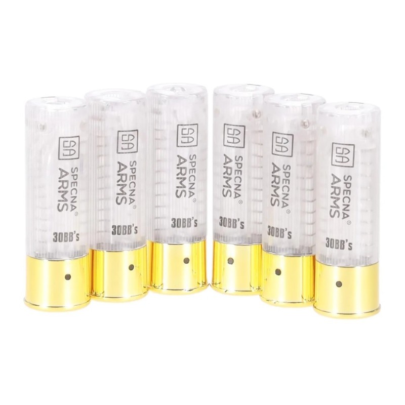 SET 6 Cartucce VAPOR™ per Shotgun 30bb - SPECNA ARMS