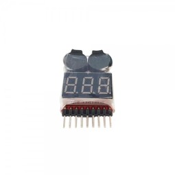 Tester Batterie LiPo/Li-Ion LCD con Allarme Programmabile | ACM