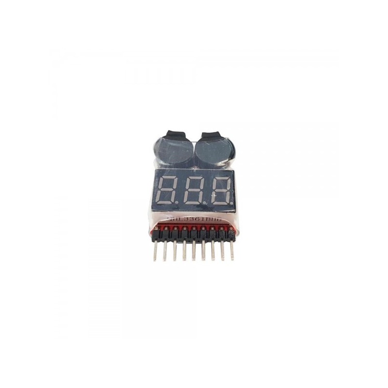 Tester Batterie LiPo/Li-Ion LCD con Allarme Programmabile | ACM