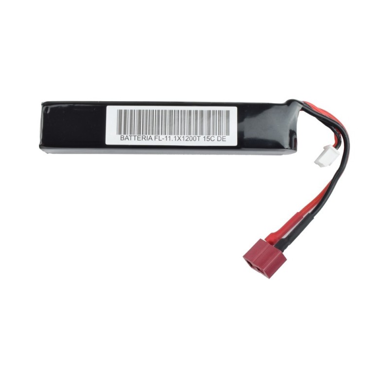 Batteria LiPo 11.1V 1200mAh 15C Stick Corta (98mm) | FUEL RC