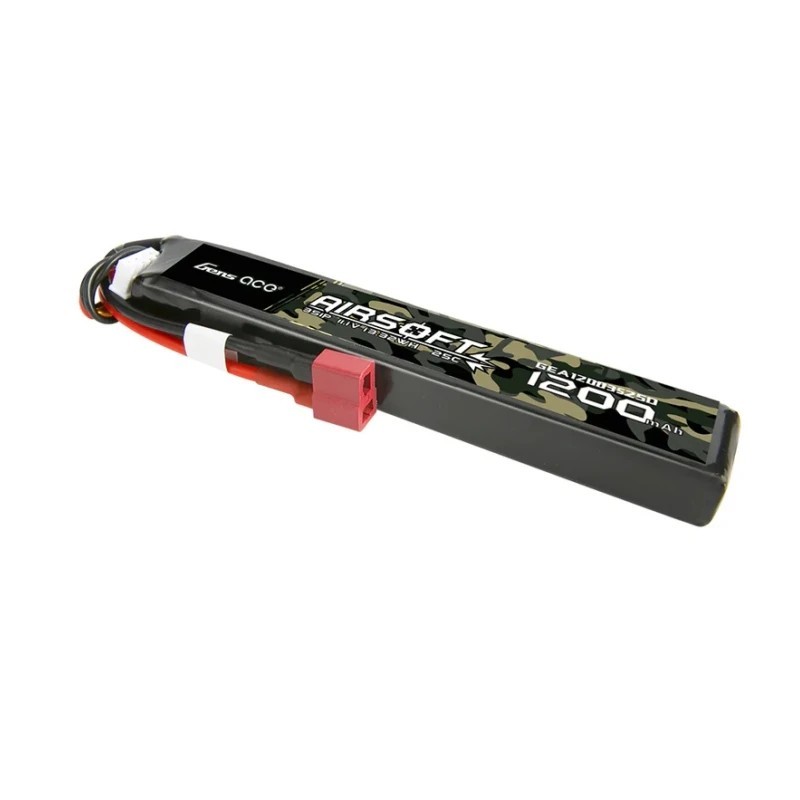 Batteria LiPo 11.1v 1200mAh 25c SINGOLA - Gens ACE